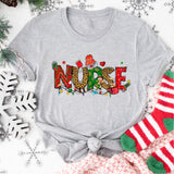 Nurse Christmas Shirt, Nursing School Xmas T-Shirt, Nurse Holiday Shirt