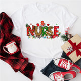 Nurse Christmas Shirt, Nursing School Xmas T-Shirt, Nurse Holiday Shirt