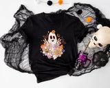 Halloween Ghost Shirt, Pumpkin Shirt, Fall Shirt, Skeleton Shirt, Halloween Party Shirt, Spooky Season Shirt, Witchy Shirt - Nesta Tees