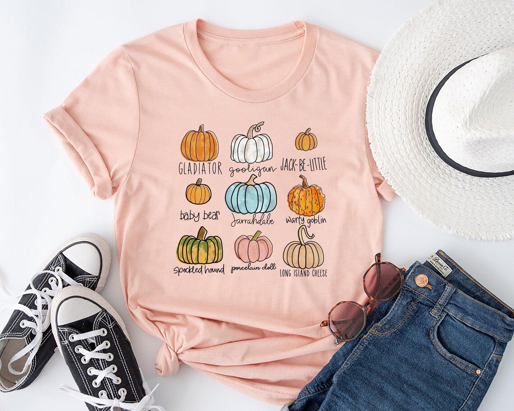 Halloween Pumpkin Shirt, Shirt, Thanksgiving Shirt, Pumpkin Patch Shirt, Fall shirt, Fall Shirt for Women, Autumn Shirt, Pumpkin Farm Shirt - Nesta Tees