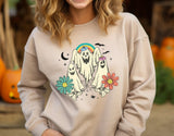 Halloween Ghost Sweatshirt, Pumpkin Hoodie, Fall Sweatshirt, Skeleton Shirt, Halloween Party Shirt, Spooky Season Shirt, Witchy Shirt - Nesta Tees