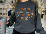 Fall Vibes Autumn Sweatshirt, Thanksgiving Shirt, Cozy Season Hoodie, Dark Academia Shirt, Hippie Shirt, Fall Lover Shirt, Fall Season Shirt - Nesta Tees