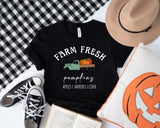 Farm Fresh Pumpkins Shirt, Harvest Festival Shirt, Farm Fresh Fall Shirt, Fall Festival, Farm Fresh Truck Shirt, Pumpkin Truck Shirt - Nesta Tees