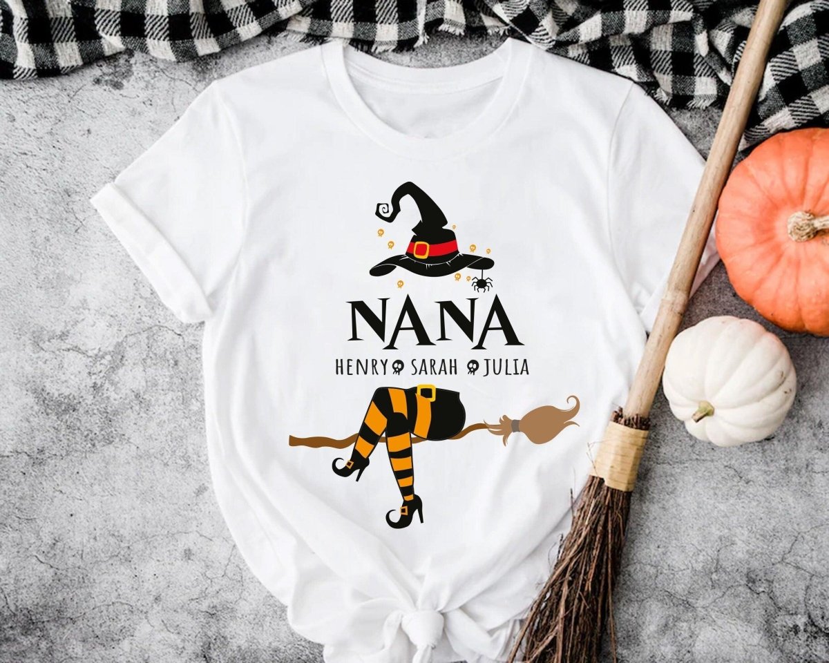 Halloween Witchy Nana, Witch Grandma Shirt, Spooky Mom Shirt, Pumpkin Mimi Shirt, Spooky Nana Shirt, Halloween Mom Shirt, Spooky Nana Shirt - Nesta Tees