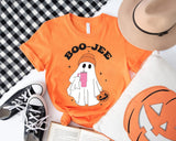 Halloween Ghost T-Shirt, Boo Jee Shirt, Boo Shirt, Spooky Ghost Tee, Spooky Season Ghost Shirt, Spooky Vibes Shirt, Halloween Gifts - Nesta Tees