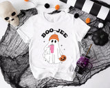 Halloween Ghost T-Shirt, Boo Jee Shirt, Boo Shirt, Spooky Ghost Tee, Spooky Season Ghost Shirt, Spooky Vibes Shirt, Halloween Gifts - Nesta Tees