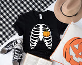 Funny Thanksgiving Shirt, Skeleton Pumpkin Shirt, Pumpkin Patch Shirt, Pumpkin Spice Shirt, Halloween Fall Shirt, Thanksgiving Teacher Tee - Nesta Tees