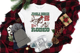 Jingle Horse RShirt, Country Boy Christmas Shirt, Christmas Western Shirt, Vintage Christmas T-Shirt, Christmas Rodeo Sweatshirt - Nesta Tees