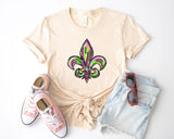 Mardi Gras Fleur De Lis Shirt, Mardi Gras Carnival 2024, Mardi Gras Party Shirt, Fat Tuesday Shirt, Mardi Gras Cruise Shirt, Mardi Gras Gift - Nesta Tees