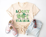 Lucky Teacher St Patricks Day Shirt, St Patricks Day Teacher Sweatshirt, St Paddys Day Shirt, Gift For Teacher Shirt, St Patrick Teacher Tee - Nesta Tees