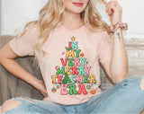 In My Very Merry Teacher Era Shirt, Christmas Teacher T-Shirt