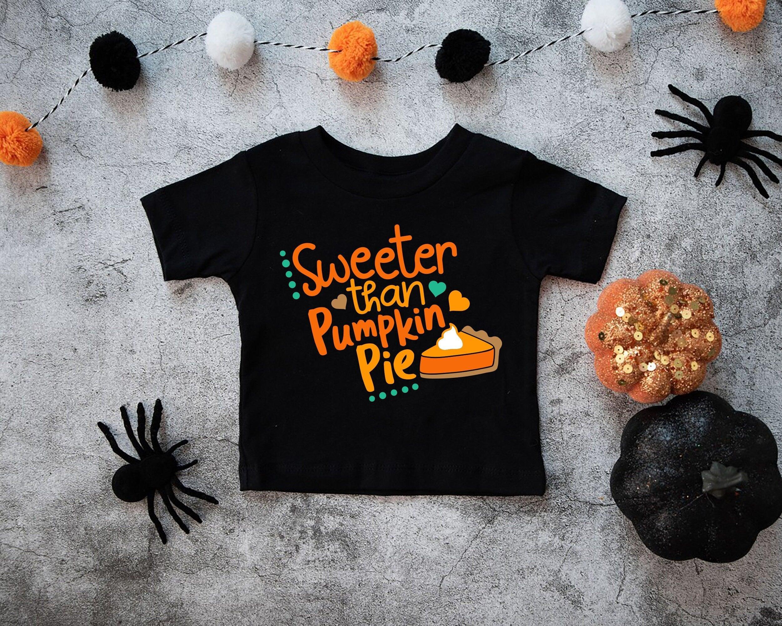 Sweeter Than Pumpkin Pie Oneise, Kids Thanksgiving T-Shirt, Pumpkin Pie Shirt - Nesta Tees