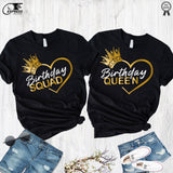 Birthday Queen T-Shirt, Birthday Diva Shirt, Birthday Queen Tee - Nesta Tees