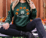 Pumpkin Halloween Sweatshirt, Skeleton Halloween Shirt, Pumpkin Shirt, Halloween Shirt, Autumn Shirt, Pumpkin Farm Shirt ,Pumpkin Patch - Nesta Tees