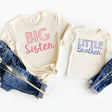 Big Sister Little Brother Shirt, Siblings Shirt, Big Bro Lil Sis Shirt, Bro and Sis Matching Shirts, Big Bro and Sis Shirt - Nesta Tees