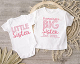 Promoted to Big Brother Shirt, Big Sister Shirt, Little Sister Shirt, Little Brother Shirt, Baby Announcement Toddler Shirt, New Big Brother - Nesta Tees