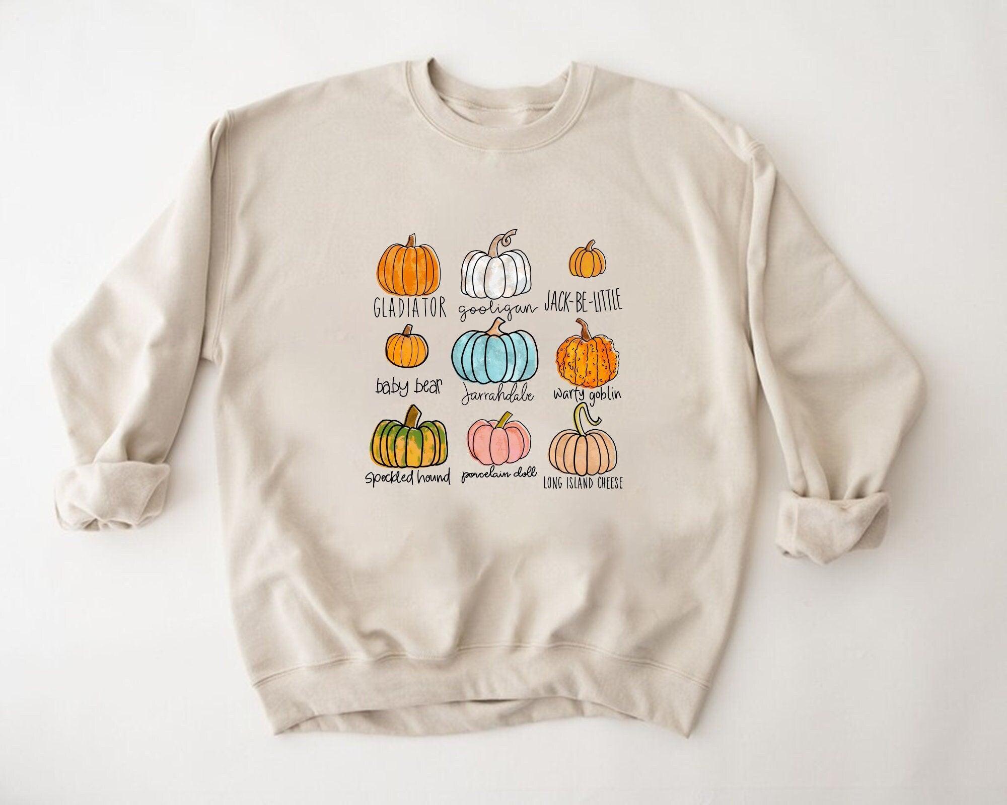 Halloween Pumpkin Sweatshirt, Shirt, Thanksgiving Hoodie, Pumpkin Patch Sweater, Fall shirt, Fall Shirt, Autumn Shirt, Pumpkin Farm - Nesta Tees