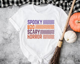 Spooky Boo Scary Horror Sweatshirt, Halloween Sweatshirt, Spooky Season Hoodie, Halloween Party Hoodie, Fall Sweatshirt, Halloween Costume - Nesta Tees