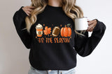 Tis The Season Football Shirt, Gameday Sweatshirt, Fall Coffee Shirt, Coffee Lovers Shirt, Pumpkin Latte Shirt, Pumpkin Spice Shirt - Nesta Tees