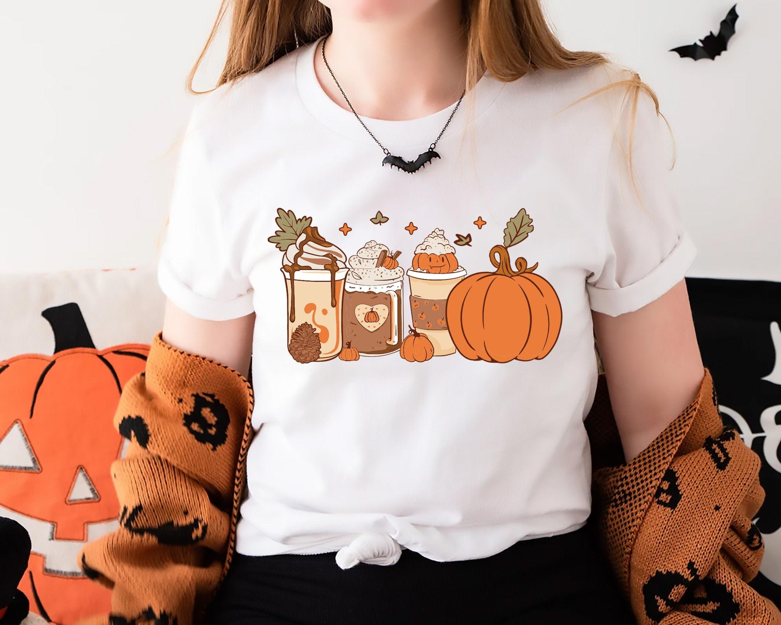 Thanksgiving Pumpkin Patch Shirt, Pumpkin Spice Latte Shirt, Fall Season Shirt, Autumn Shirt, Harvest Shirts, Farm Harvest Festival - Nesta Tees