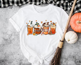 Pumpkin Spice Latte Shirt, Thanksgiving Pumpkin Patch Shirt, Fall Season Shirt, Autumn Shirt, Harvest Shirts, Farm Harvest Festival - Nesta Tees