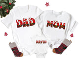 Personalized Family Christmas Shirt, Christmas Mom Shirt, Xmas Dad Shirt - Nesta Tees