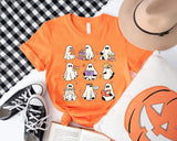 Halloween Teacher Shirt, Ghost Book Shirt, Bookworm Shirt, Reading Shirt, Book Lover Gift, Ghost Reading Books, Bookish Halloween T-Shirt - Nesta Tees