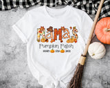 Thanksgiving Nana Shirt, Thankful Grandma Shirt, Thanksgiving Mimi Shirt, Pumpkin Mom Shirt, Custom Grandma Pumpkin Patch Shirt - Nesta Tees