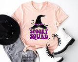 Witchy Bachelorette Party Shirt, Halloween Bride Shirt, Spooky Bride Shirt, Spooky Squad Tee - Nesta Tees