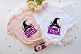 Witchy Bachelorette Party Shirt, Halloween Bride Shirt, Spooky Bride Shirt, Spooky Squad Tee - Nesta Tees