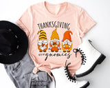 Thanksgiving Gnome Shirt, Fall Gnome Shirt, Pumpkin Season Shirt, Fall Vibes Shirt, Fall Gnomies Shirt, Thankful Gnomes Shirt - Nesta Tees