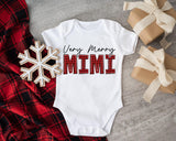 Very Merry Christmas Family Shirts, Christmas Dad T-Shirt, Very Merry Mama Shirt - Nesta Tees