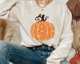 Pumpkin Sweatshirt, Orange Pumpkin Shirt, Women&#39;s Thanksgiving Sweatshirt, Women&#39;s Fall Sweater, Pumpkin Farm T-shirt, Pumpkin Patch T-shirt - Nesta Tees