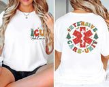 Personalized ICU Nurse T-Shirt, Custom Nurse Shirt, Cool Nurse Tee - Nesta Tees