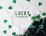 One Lucky Nana Shirt, St. Patrick&#39;s Day Sweatshirt, St. Patty&#39;s Day Shirt, Irish Shirt, Nana Shirt, Grandma Gift, One Lucky Nana Sweatshirt - Nesta Tees