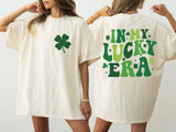 In My Lucky Era Saint Patrick's Day Shirt, St Patrick&#39;s, St Patricks Day Family Shirt, Shamrock Gift For St Patricks Day, Clover Lucky Shirt - Nesta Tees