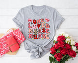 One Loved Nurse Sweatshirt, Valentines Day Nurse Shirt, Nurse Life Shirt, Valentines Day Shirt, Anti Valentine, Nurse Shirt, CNA Shirt - Nesta Tees