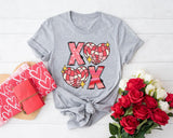 Xoxo Sweatshirt, Valentines Day Sweatshirt, Valentine Crewneck Hoodie, Sparkly Xoxo Sweatshirt, Valentines Day Gift, Xoxo Hoodie - Nesta Tees