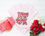 Xoxo Sweatshirt, Valentines Day Sweatshirt, Valentine Crewneck Hoodie, Sparkly Xoxo Sweatshirt, Valentines Day Gift, Xoxo Hoodie - Nesta Tees